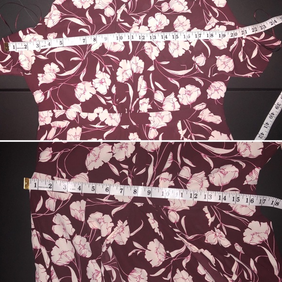 Lauren Conrad Runway ruffled midi sleeveless - Picture 8 of 8